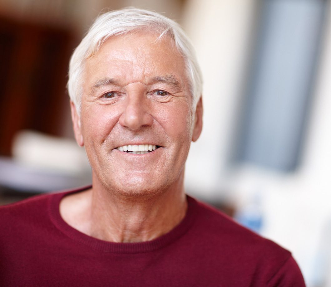 Dental implant recovery and aftercare with follow-up visits and hygiene